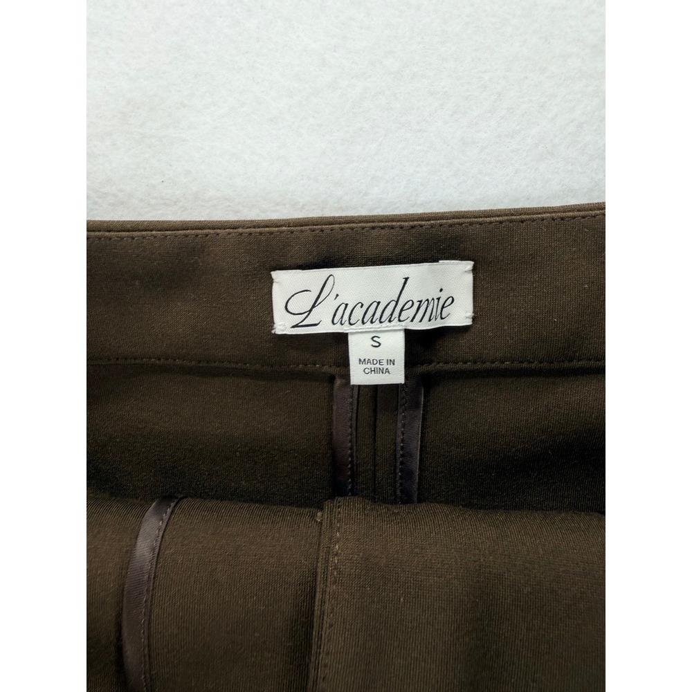 L'Academie Brown Strappy Button-Front Bustier Top - Picture 8 of 13